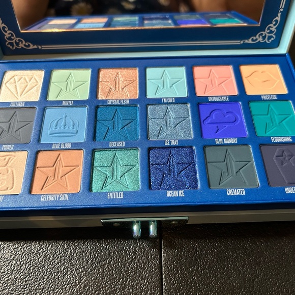 Jeffree Star ⭐️ Blood Sugar Cosmetics Blue Blood Eyeshadows Palettes 💥🎨🌟